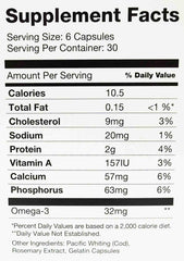 Proper Nutrition Seacure emphasizes omega-3 rich fish protein in the package.