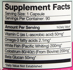 Capsules inside bottle suggest portability for on-the-go use.