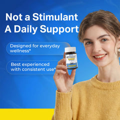 Proriginal lemon-flavor tablet dissolving, delivering refreshing citrus hydration.