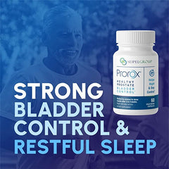 PROROX results chart highlights research-backed improvements in urinary symptoms.