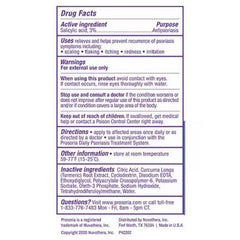 Prosoria psoriasis treatment gel dispense demonstrates easy one-dispense application