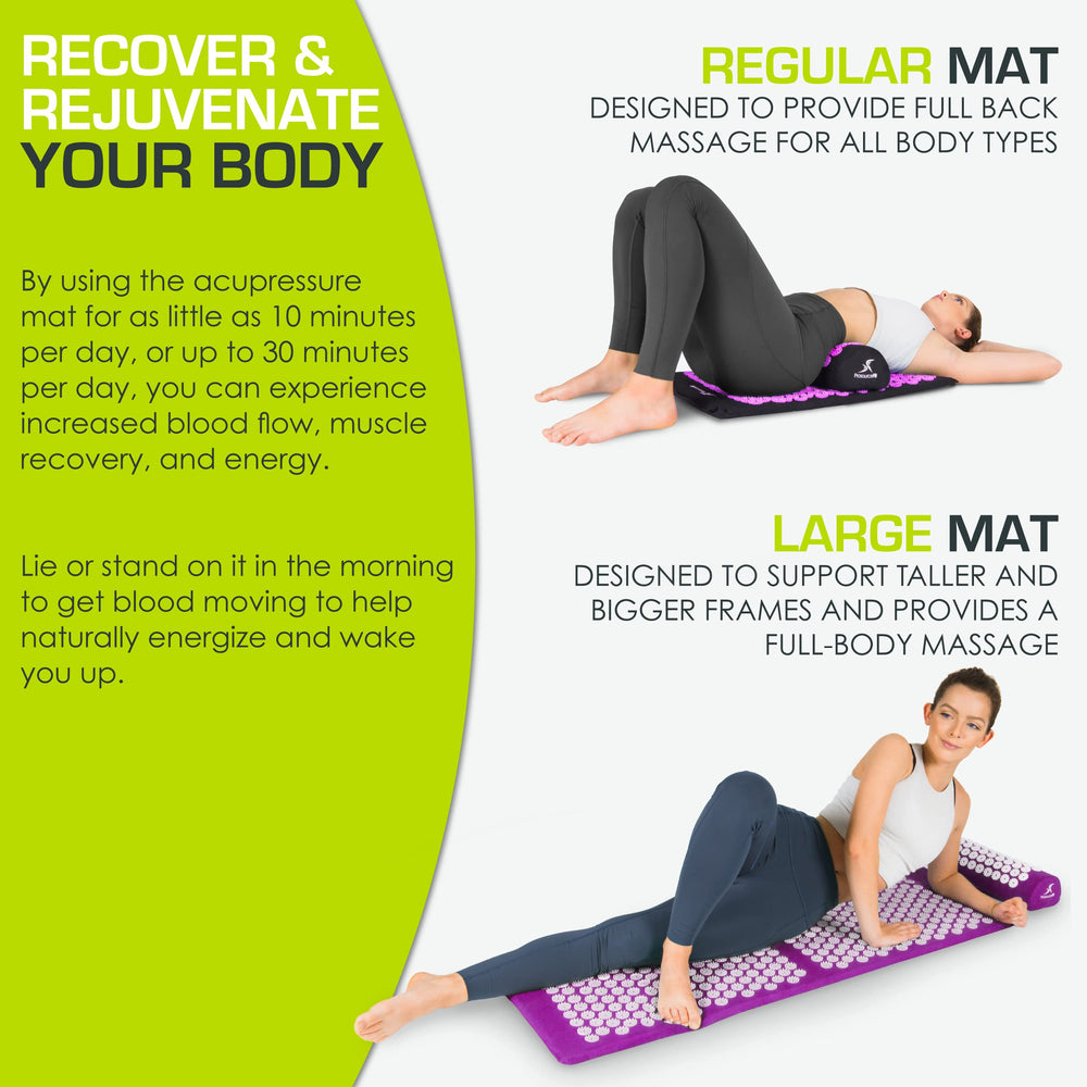 Cotton cover and eco foam core of ProsourceFit mat for comfort and care.