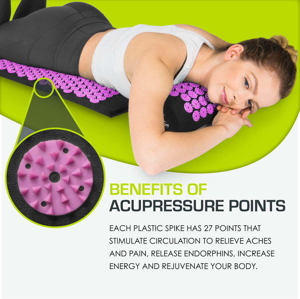 ProsourceFit neck pillow provides supportive neck relief during relaxation routines.