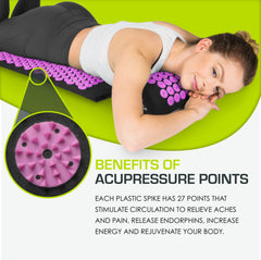 ProsourceFit neck pillow provides supportive neck relief during relaxation routines.