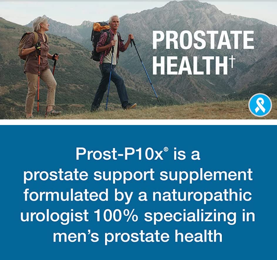 Prost-P10x ingredient blend featuring saw palmetto and curcumin.