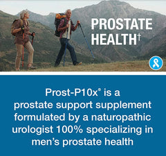 Prost-P10x ingredient blend featuring saw palmetto and curcumin.