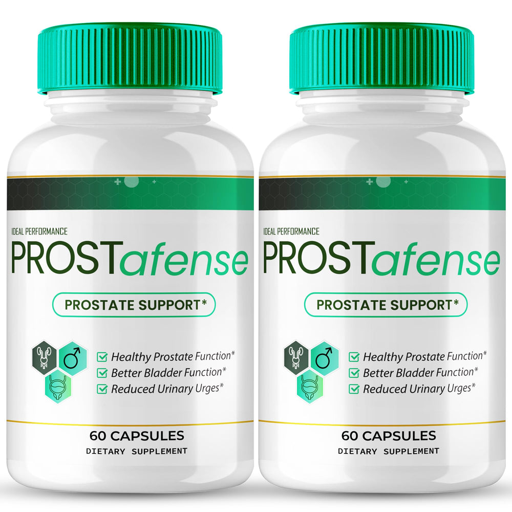 Prostafense Ideal Performance bottle-front for daily prostate health support.