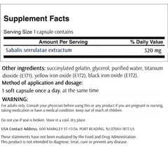 Prostamol Uno packaging front, 60 capsules for convenient routines.