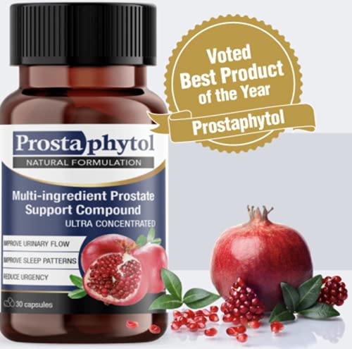 Prostaphytol 30 Vcaps capsules close-up highlights natural ingredients and easy use