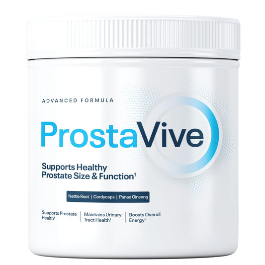 ProstaVive Advanced Prostate Support bottle for daily comfort.