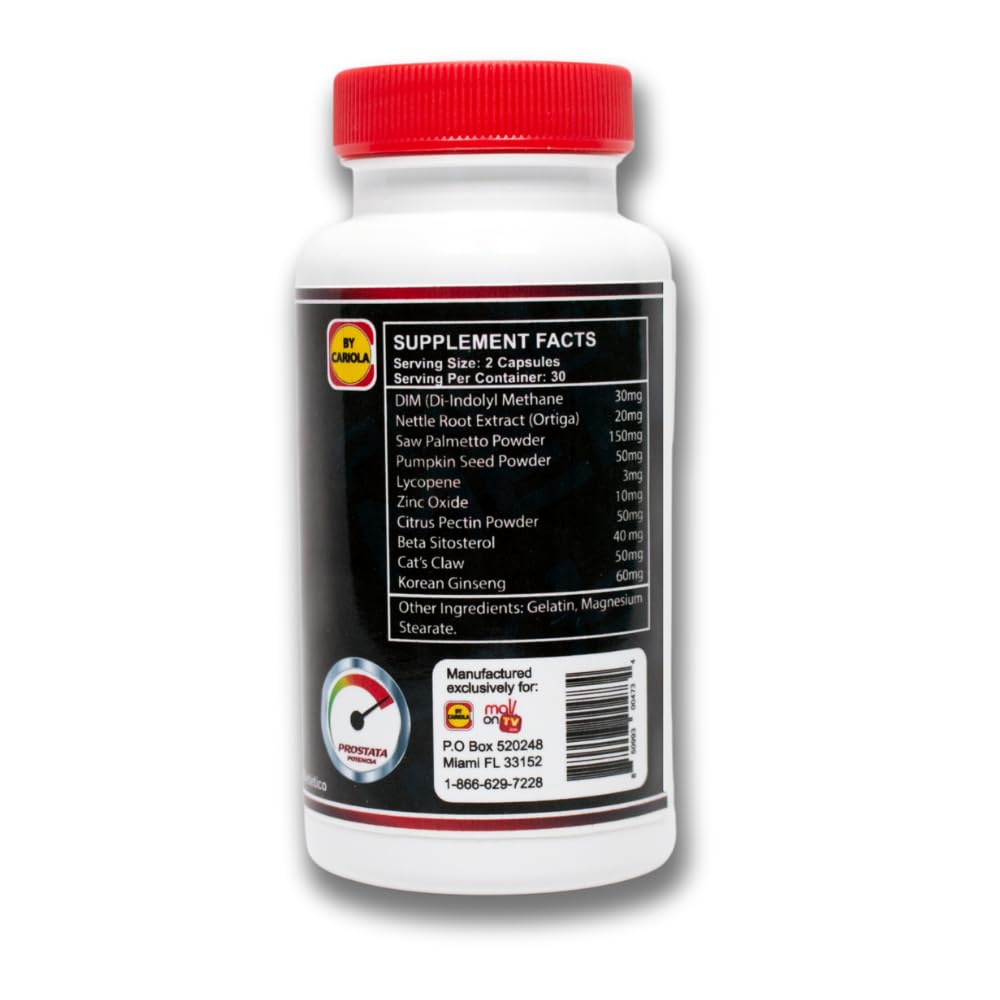 PROSTMEN capsules closeup pouring, possible energy and vitality support.