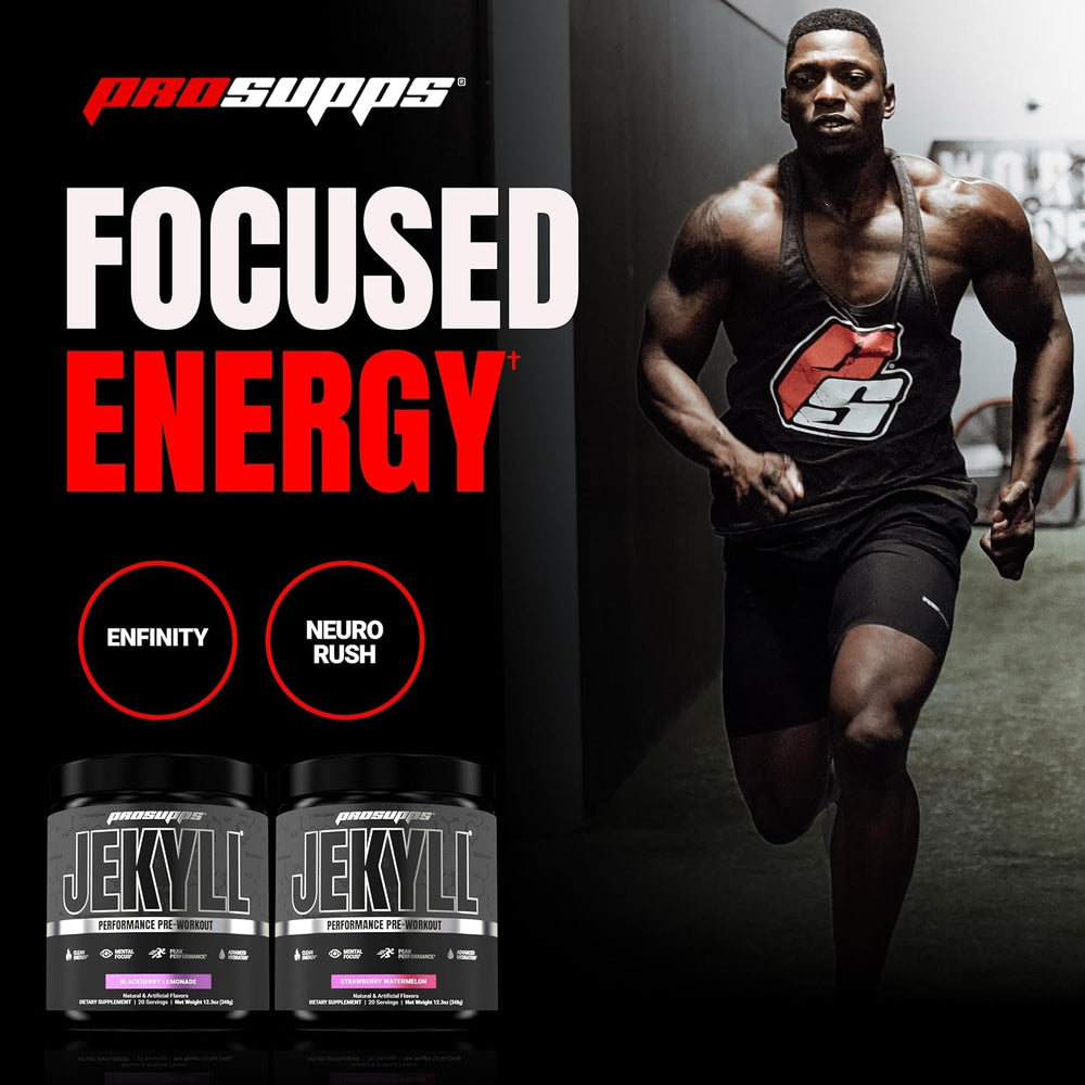 Scoop with PROSUPPS Dr. Jekyll measured for a quick pre-workout mix