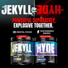 Measuring spoon with Dr. Jekyll Signature V2 dose ready to mix
