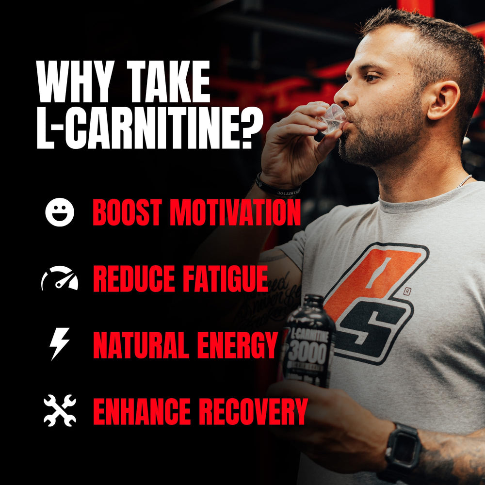 PROSUPPS L-Carnitine Liquid in fridge ready to chill