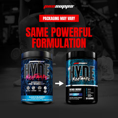 Black N' Blueberry flavor profile of PROSUPPS Mr Hyde Nightmare