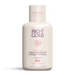 ProT Gold Berry Sugar Free bottle front view for quick protein on the go.