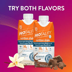 Protality Vanilla Nutrition Shake cup ready-to-stir invites a smooth shake.