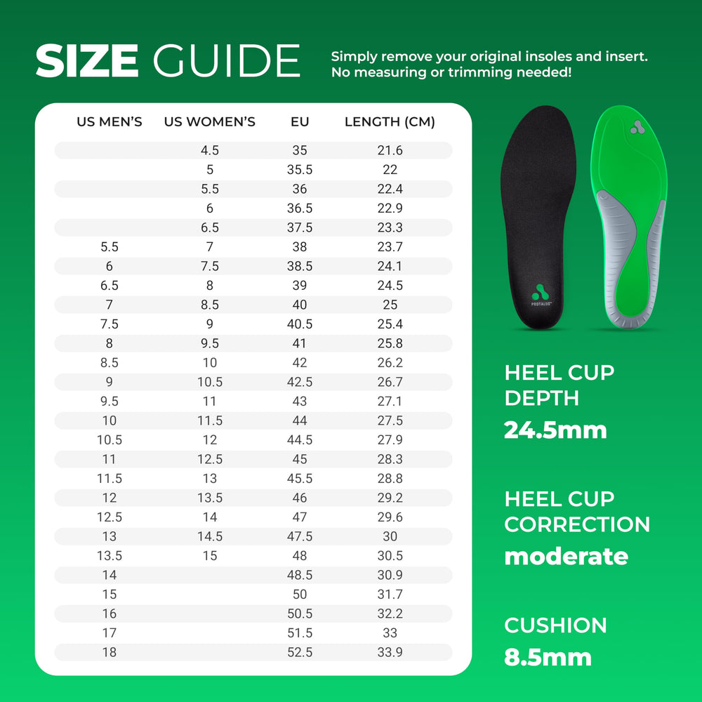 Protalus T-100 Elite universal design fits a wide range of shoes and feet.