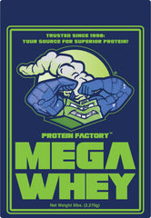 Protein Factory Mega Whey lab test certificates indicate quality and transparency.