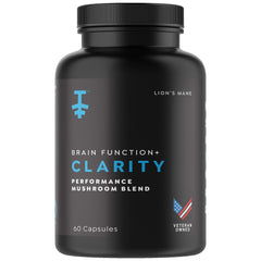 PROTEKT Lions Mane capsules bottle for daily focus and mental clarity.