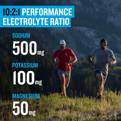 Travel-ready PROTEKT Watermelon Electrolyte Packets sachets for outdoor use.