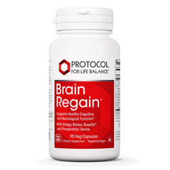 Protocol Brain Regain bottle for daily focus support