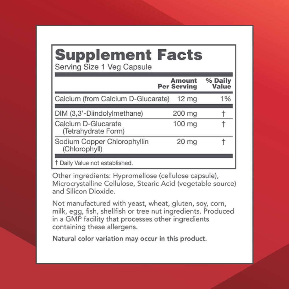 DIM 200 Plus CDG capsules shown as plant-based, allergen-friendly capsules