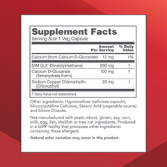 DIM 200 Plus CDG capsules shown as plant-based, allergen-friendly capsules