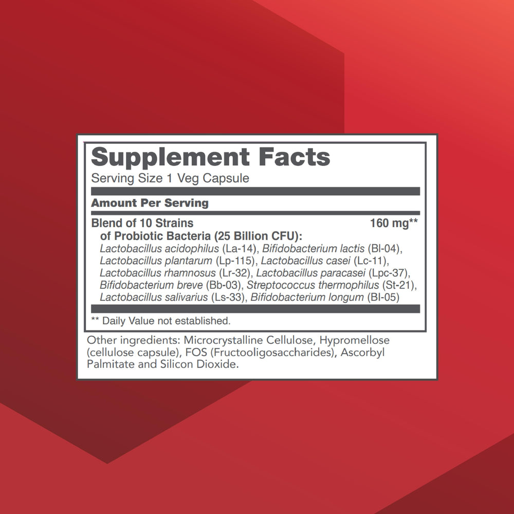 ProtoDophilus capsules being dispensed for daily gut support