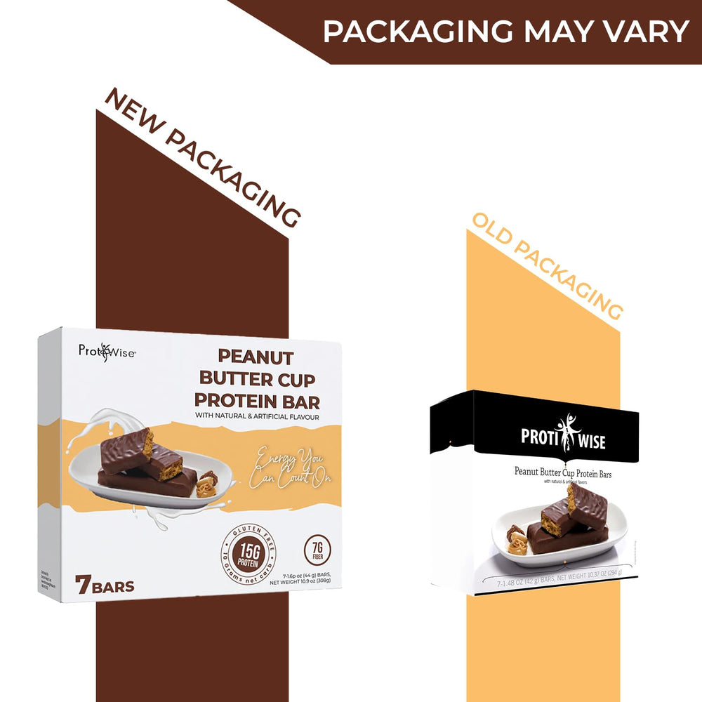ProtiWise Peanut Butter Cup bar gluten-free ingredients for dietary needs