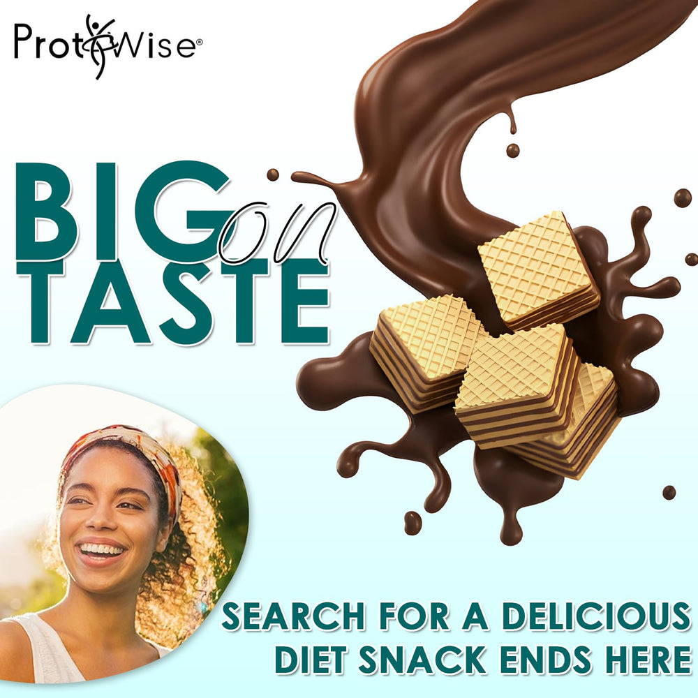 ProtiWise box showing five-serving pack for convenient portion control.