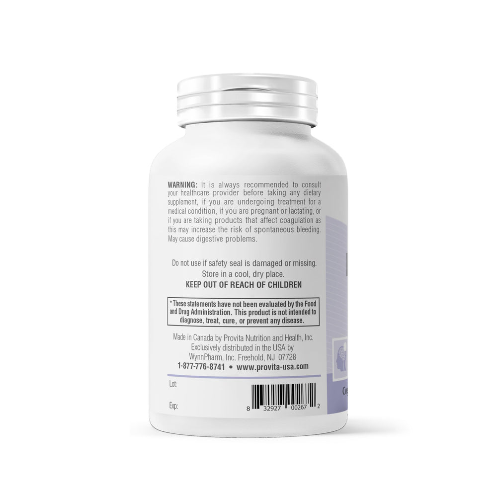 Provita Neuro Max capsules with brain health branding for everyday use.