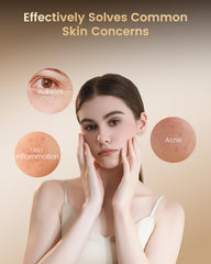 PrunGo LED mask shows blue, red, and NIR modes for versatile skincare routines.