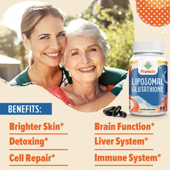 Prunucis liposomal glutathione with vitamin C emphasizes immune-support potential