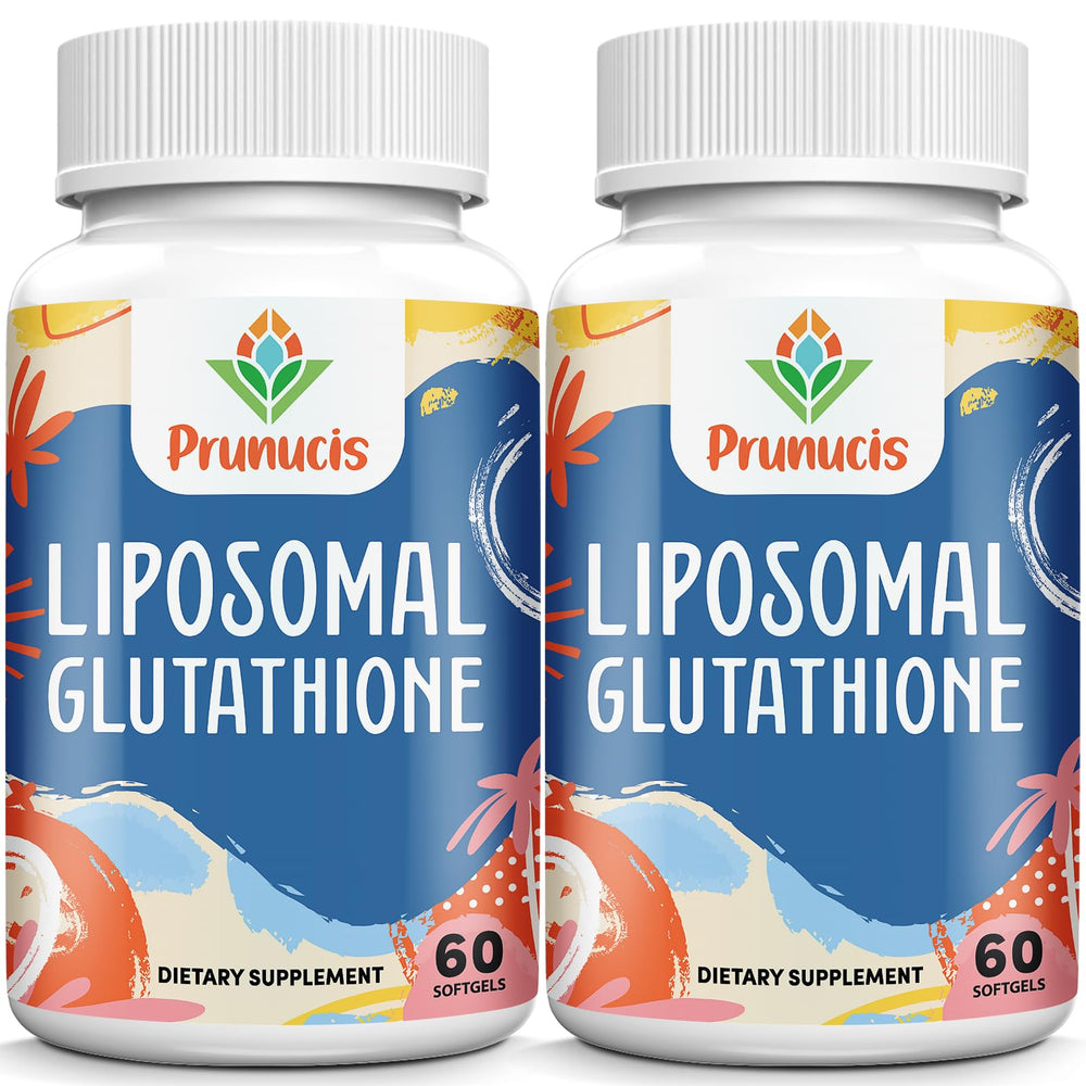 Prunucis liposomal glutathione bottle showing high-dose antioxidant support for daily wellness