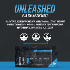 PRÜVIT Blue Ocean tub packaging for easy storage at home.