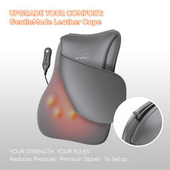 Pryfey massager remote control makes mode and timer adjustments simple.
