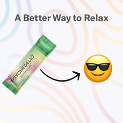 Psychedelic Water mocktail idea showing nonalcoholic options.