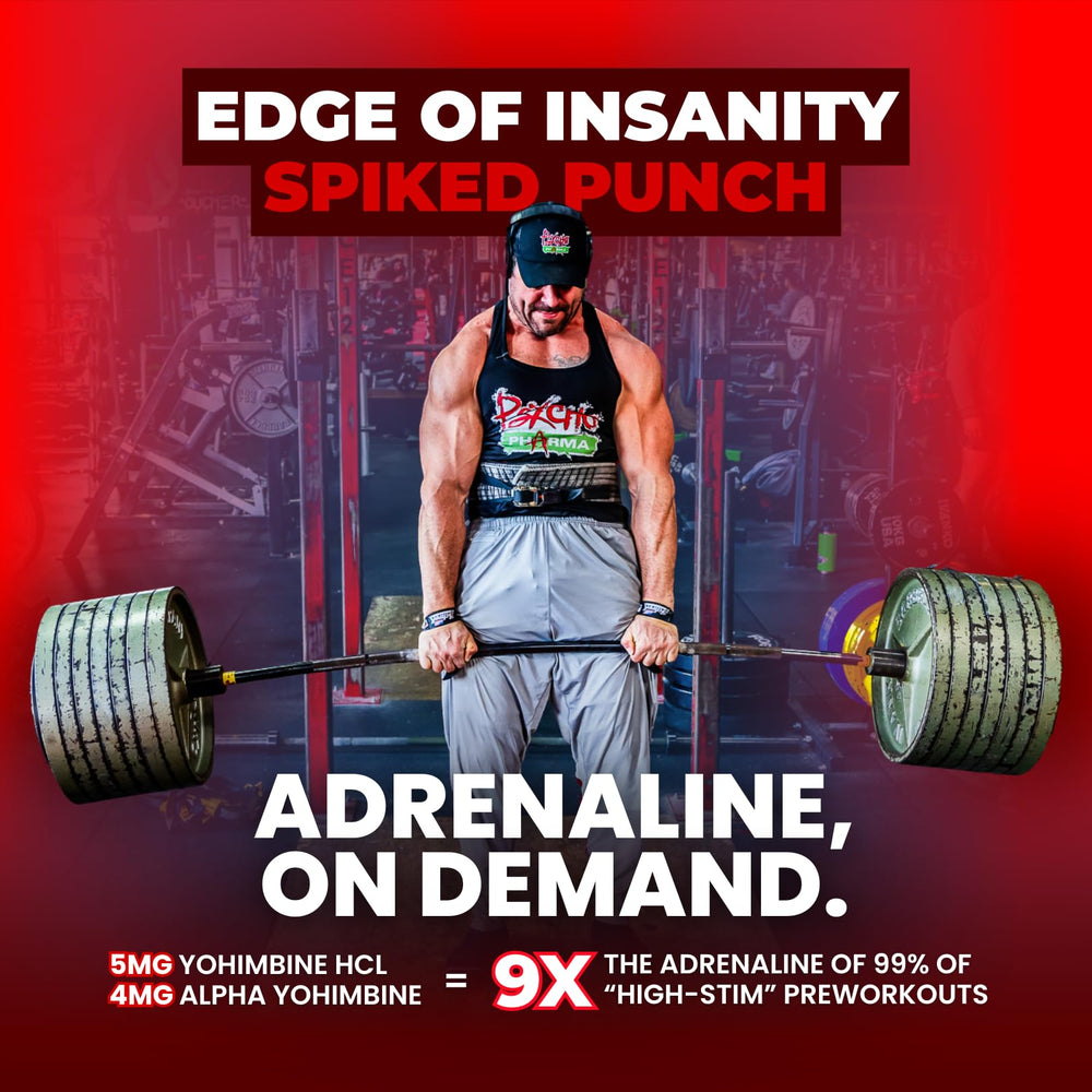 Edge of Insanity scoop dispensing shows precise serving for strong sessions