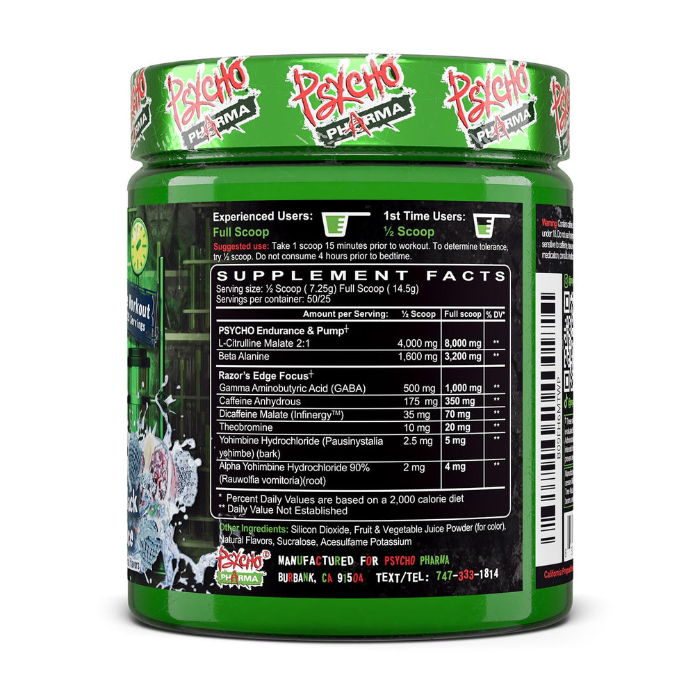 Psycho Pharma mixability emphasis showing smooth powder dissolving easily