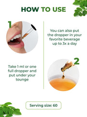 PURA VIDA Moringa oil-infused extract supports skin wellness in daily routine.