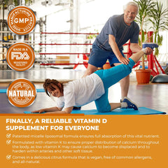 Purality Health Vitamin D3 with K2 liquid micelle-absorption diagram illustrates enhanced absorption concept.