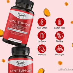 Pure By Nature glucosamine-chondroitin blend image emphasizing joint nourishment