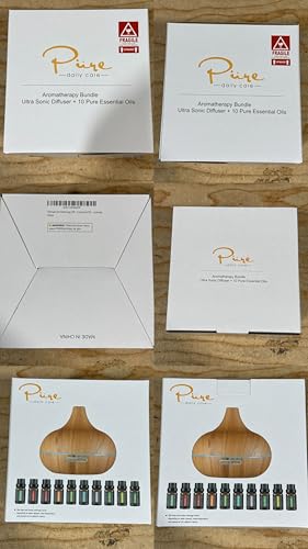 Pure Daily Care diffuser in a cozy room with soft light.