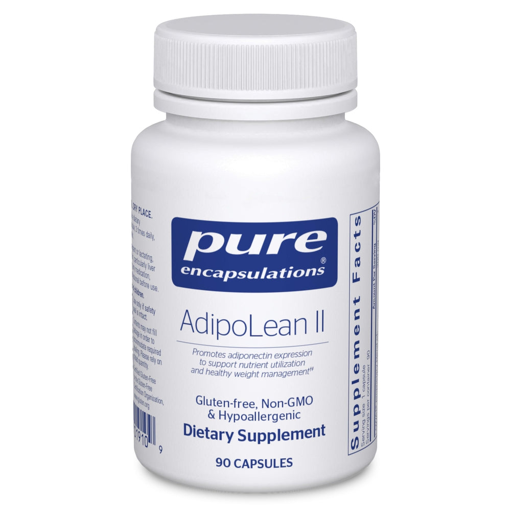 Pure Encapsulations AdipoLean II abdominal silhouette promotes balanced waistline support.