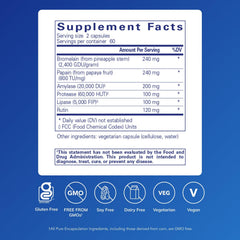 Pure Encapsulations A.I. Enzymes pineapple and papaya ingredients spotlight