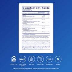 Pure Encapsulations Best-Rest Formula capsules highlight vegan, non-GMO design.