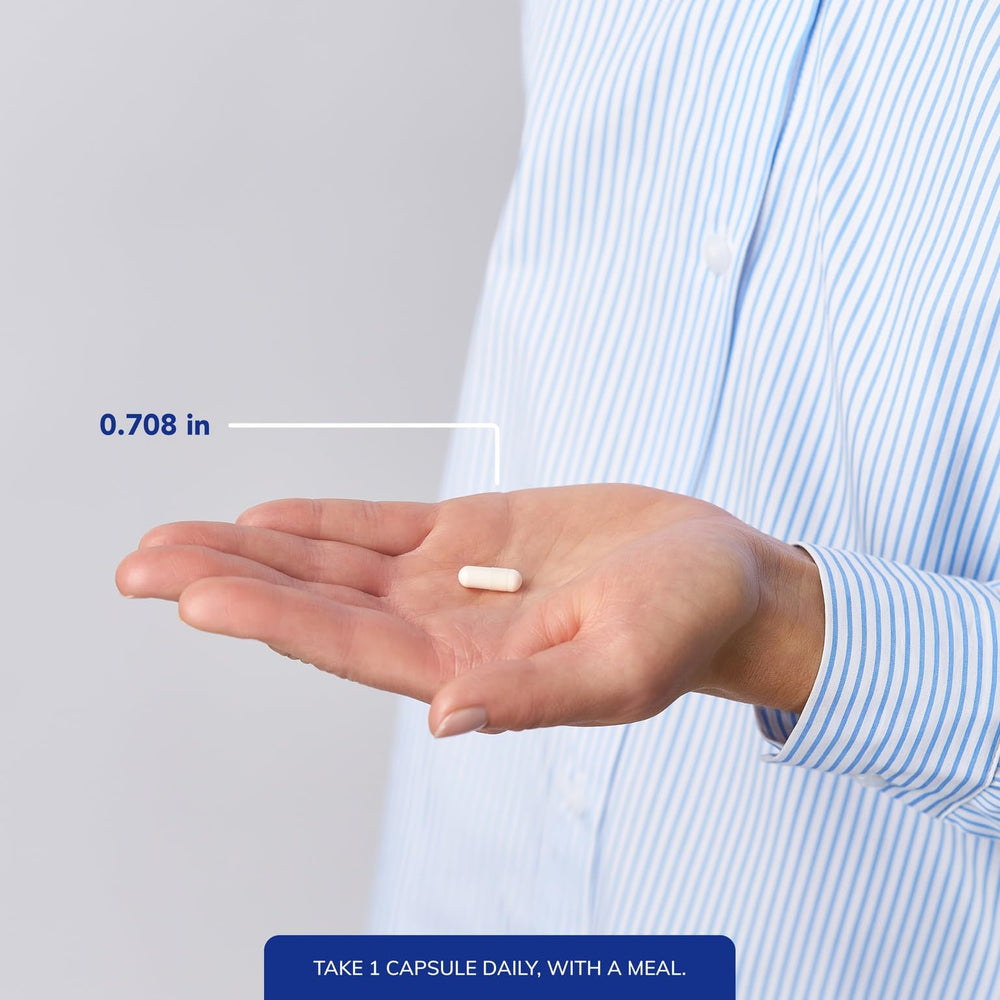 Arginine and silica are part of the formula for balanced daily care.
