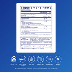 Closeup of CarbCrave Complex capsules for daily use.