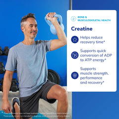 Creatine dissolving in water, ready for pre- or post-workout use.